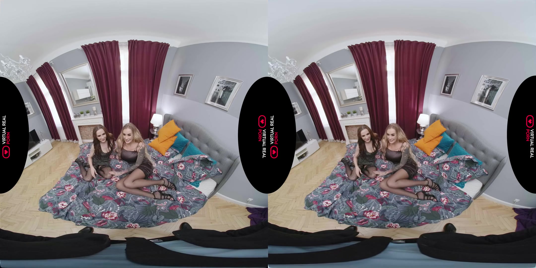 Seducing The Spy - MFF Threesome with Two Babes