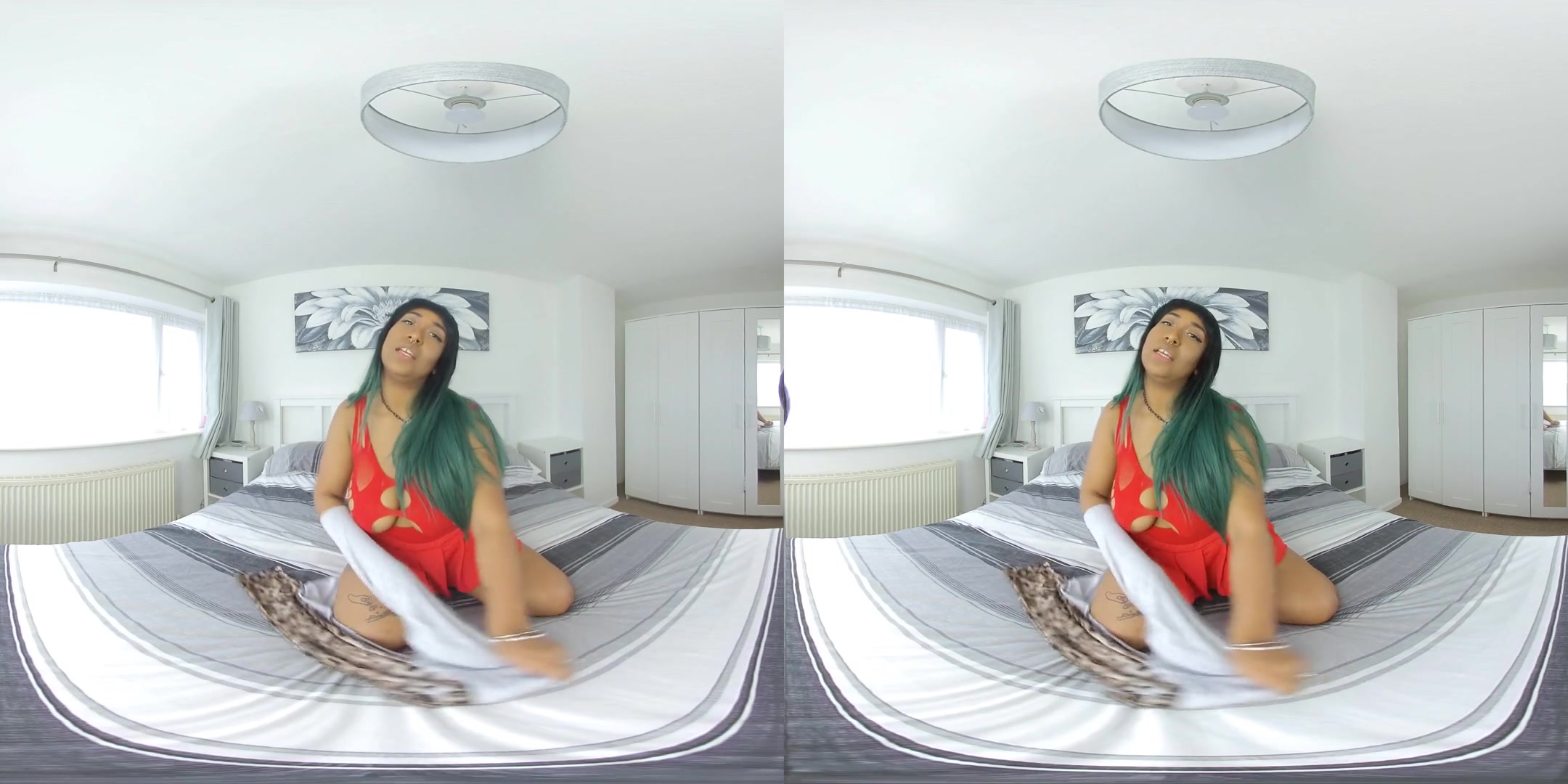 Dink Lu, Bedroom Tease - Big Tits Solo Model Fingering