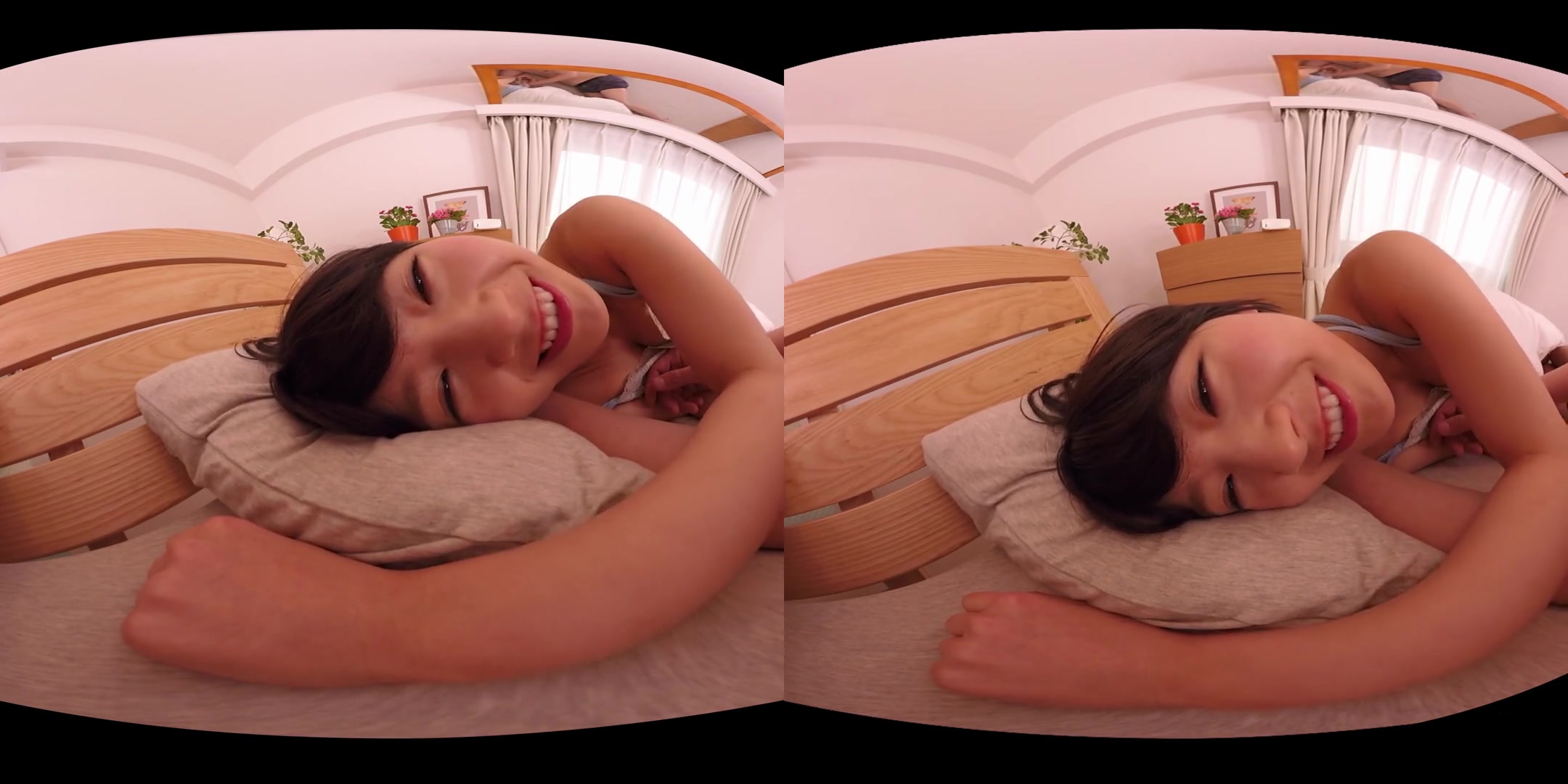 Relaxing Next to Your Girlfriend and Waking Up to a Good Fuck - Gorgeous Japanese Virtual Girlfriend Rides your Cock