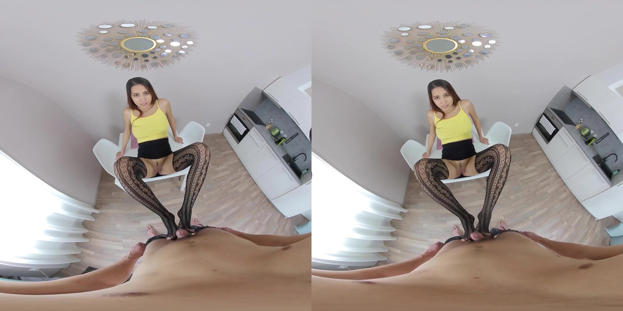 Paula Shy - Dear, Look at my New Stockings - Busty Pornstar POV VR