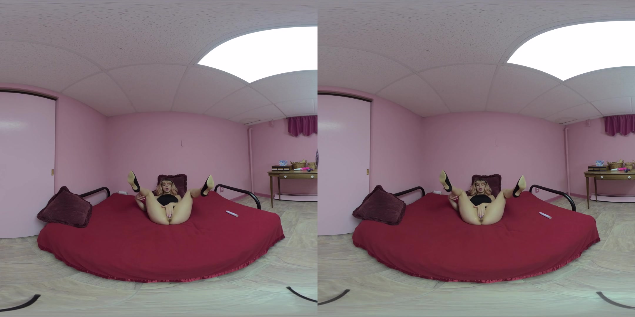 Busty Babe Ashenn Fire Lifts Her Dress To Fuck A New Toy - ChickPassVR