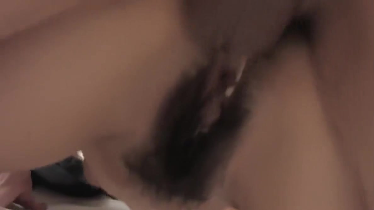 Gorgeous girl gets her hairy muff banged doggy stjle