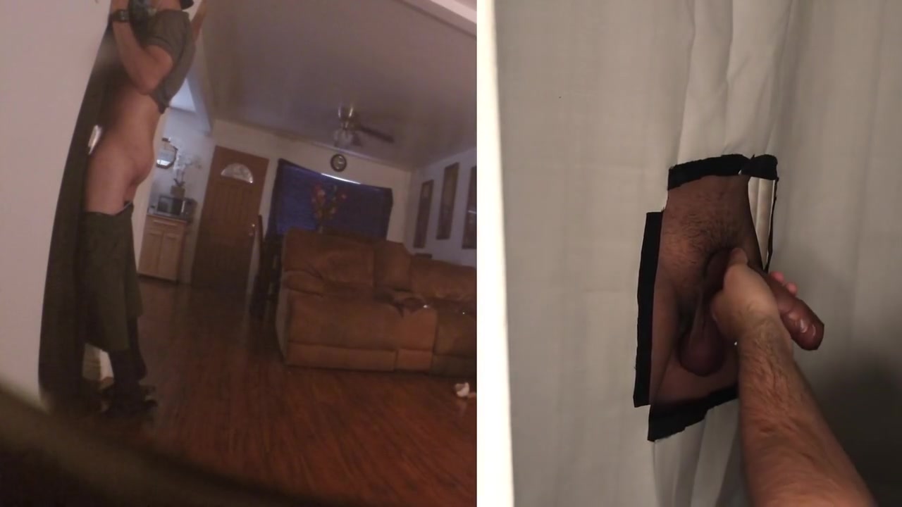 Latino College student 18+ Drained At Glory Hole