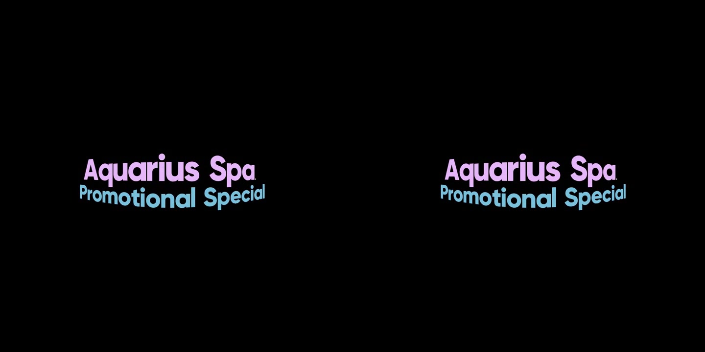 Aquarius Spa: Promotional Special - SLROriginals