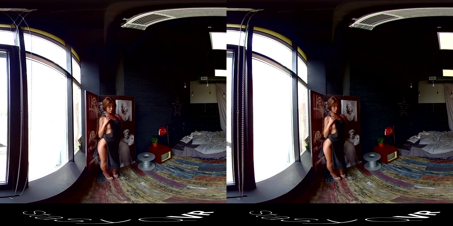VR porn - Grey Skies Grey Dress - StasyQVR