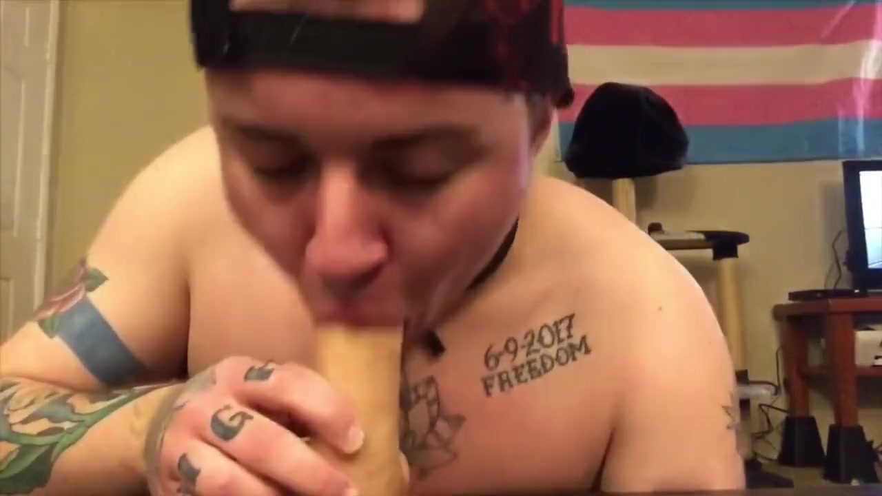 FTM Gives Toy A Blow Job