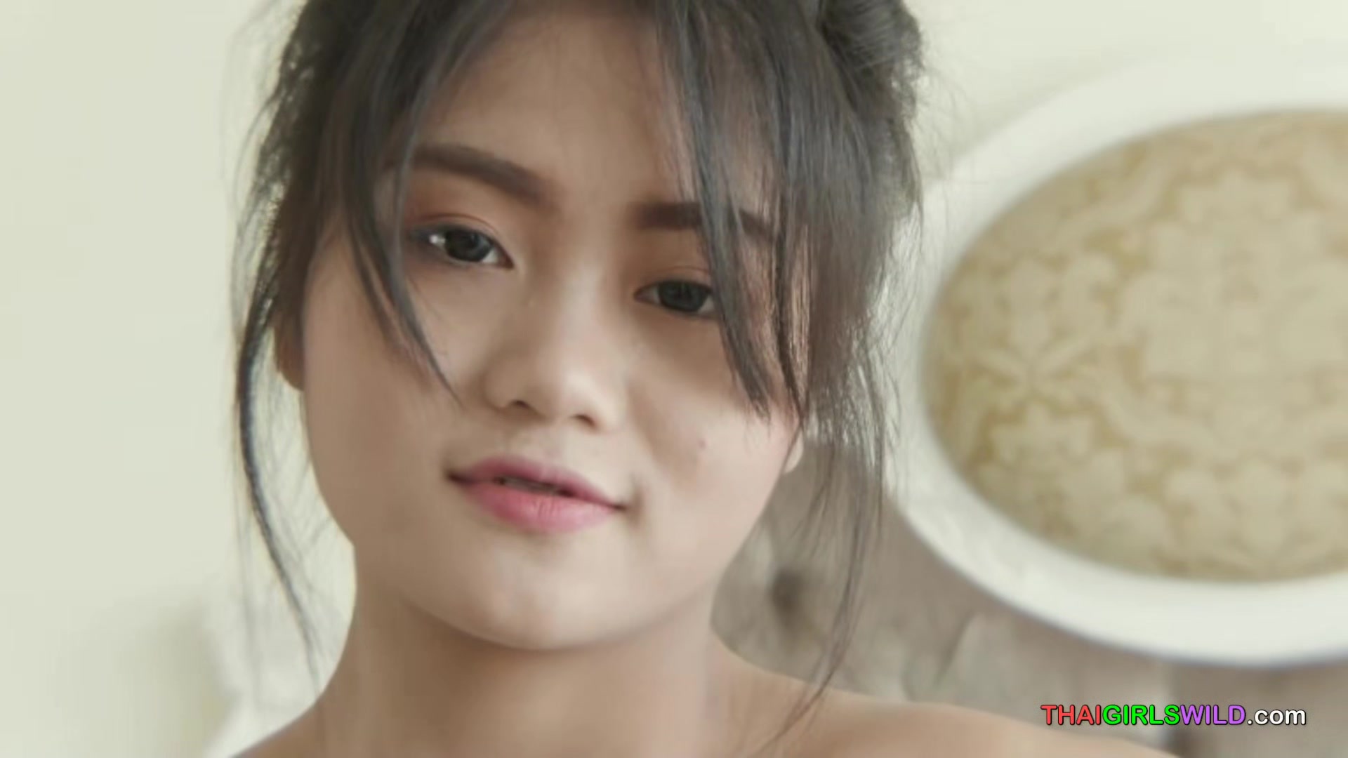 Adorable Thai amateur has her tight pussy stuffed