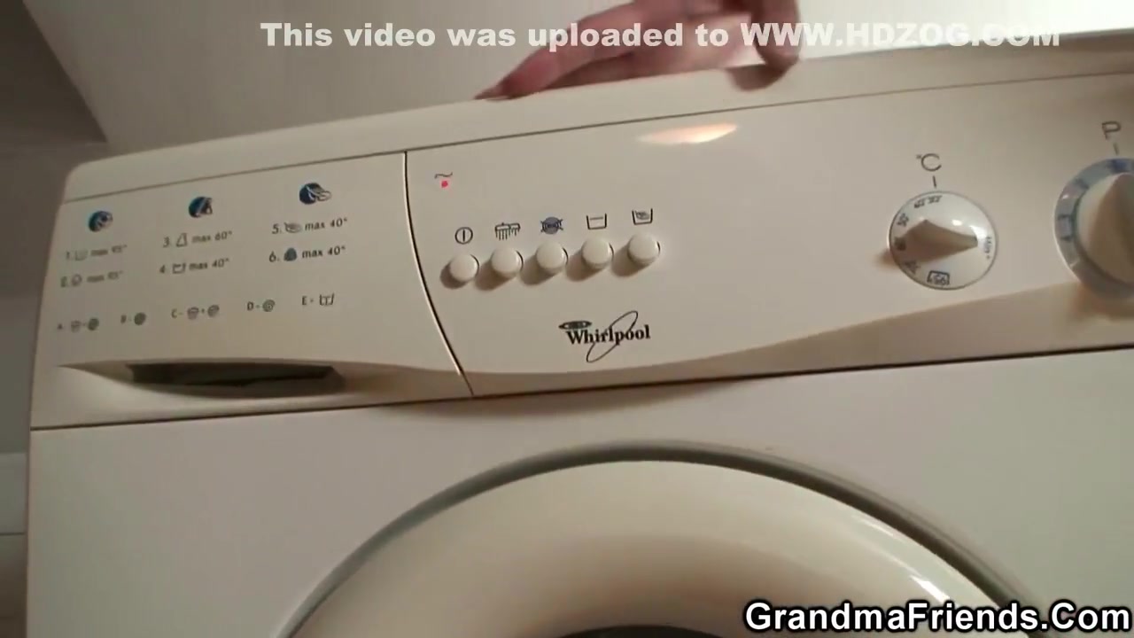 The Old Woman Has Fun With Two Handsome Men