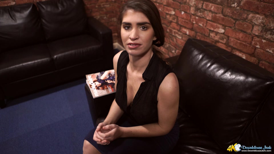 Katie Louise in Relaxing Cleavage - DownblouseJerk