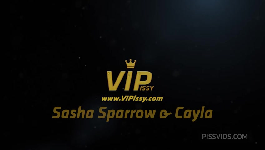 Piss Play Pet with Cayla,Sasha Sparrow by VIPissy - PissVids