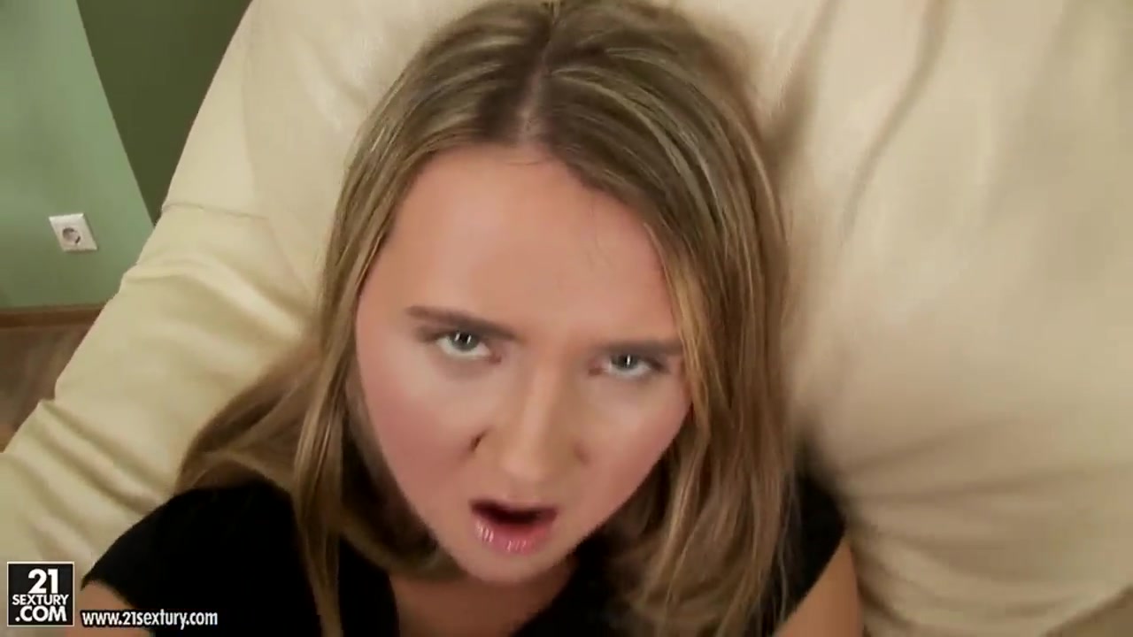 Innocent and cute Lea masturbates really hard on camera