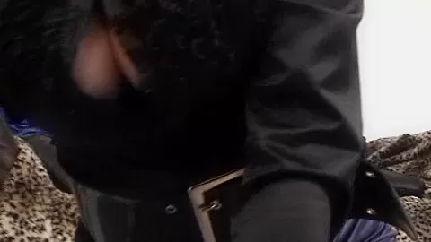 Trinity-Productions: Fully Clothed Satin Sex