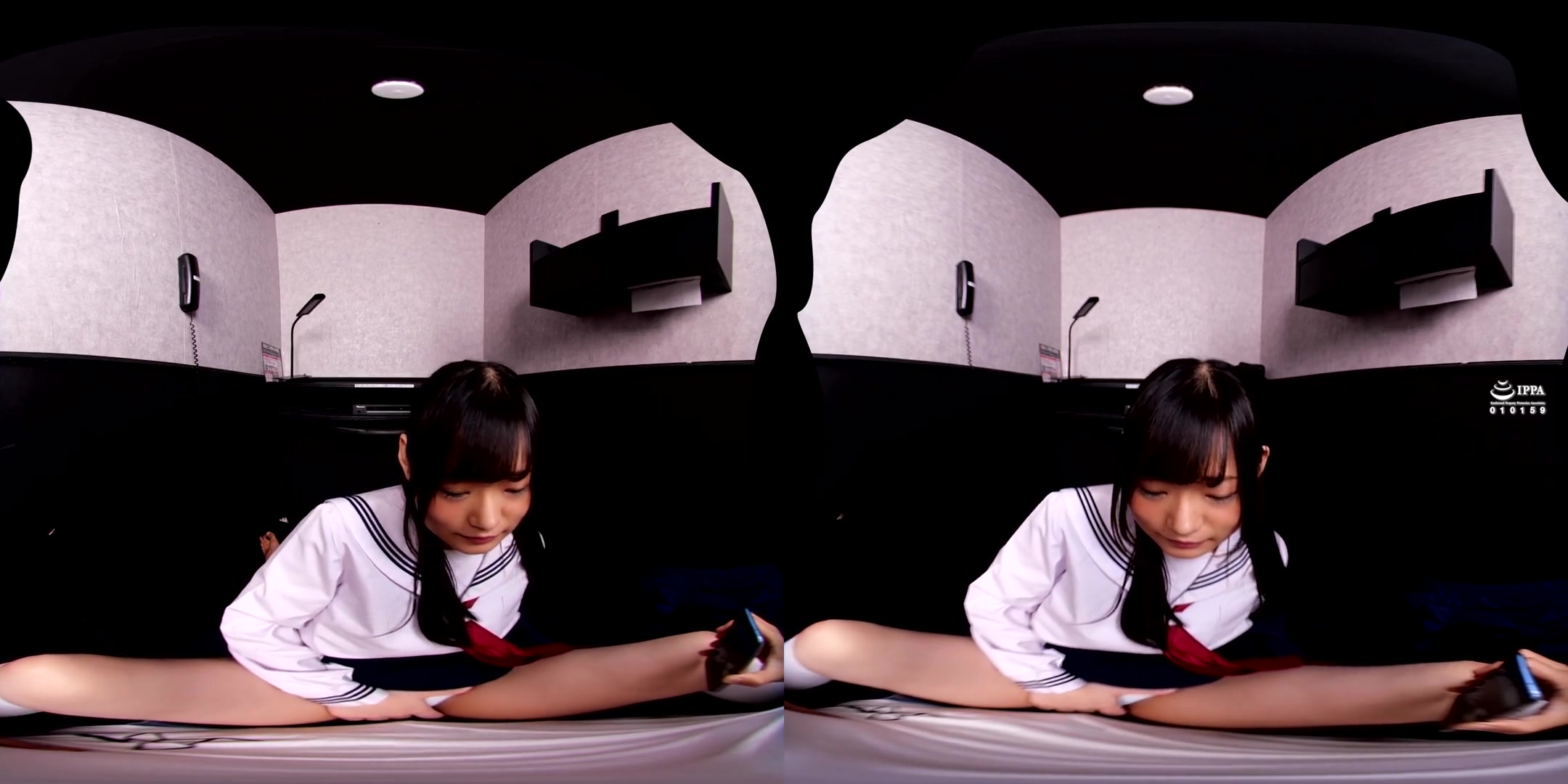 Can you Find the Masturbating in the Cafe and Fuck Her?; Cute Japanese Idol
