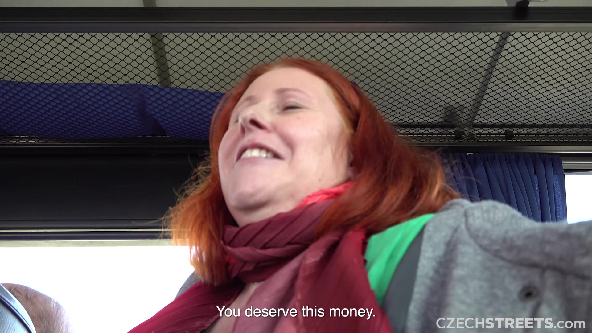 CzechStreets - Luxurious MILF fucked in a public bus