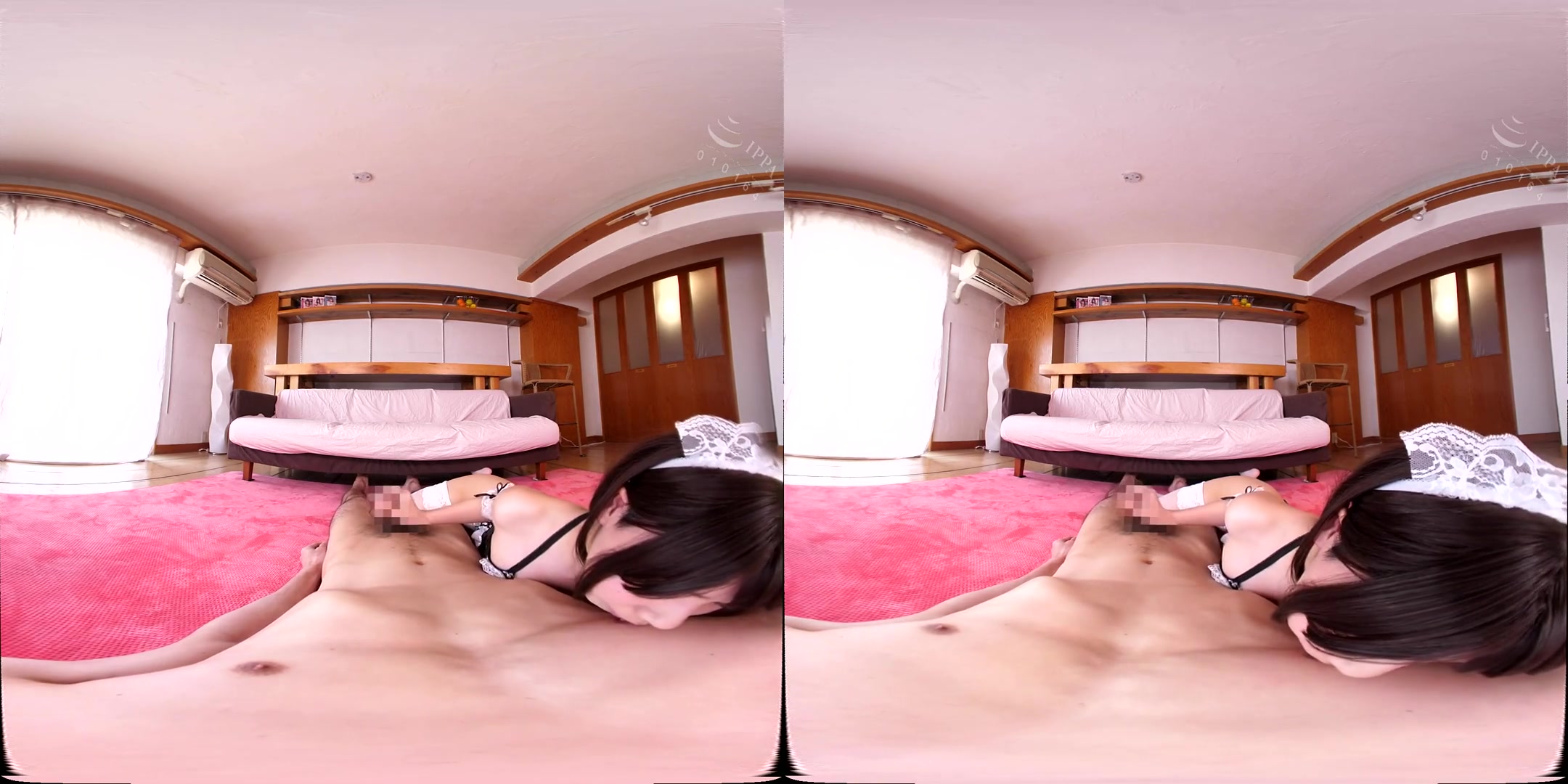 Masturbation and Creampie Sex with Cum-Maid Mii Kurii - Asian teen 18+ Maid Creampie