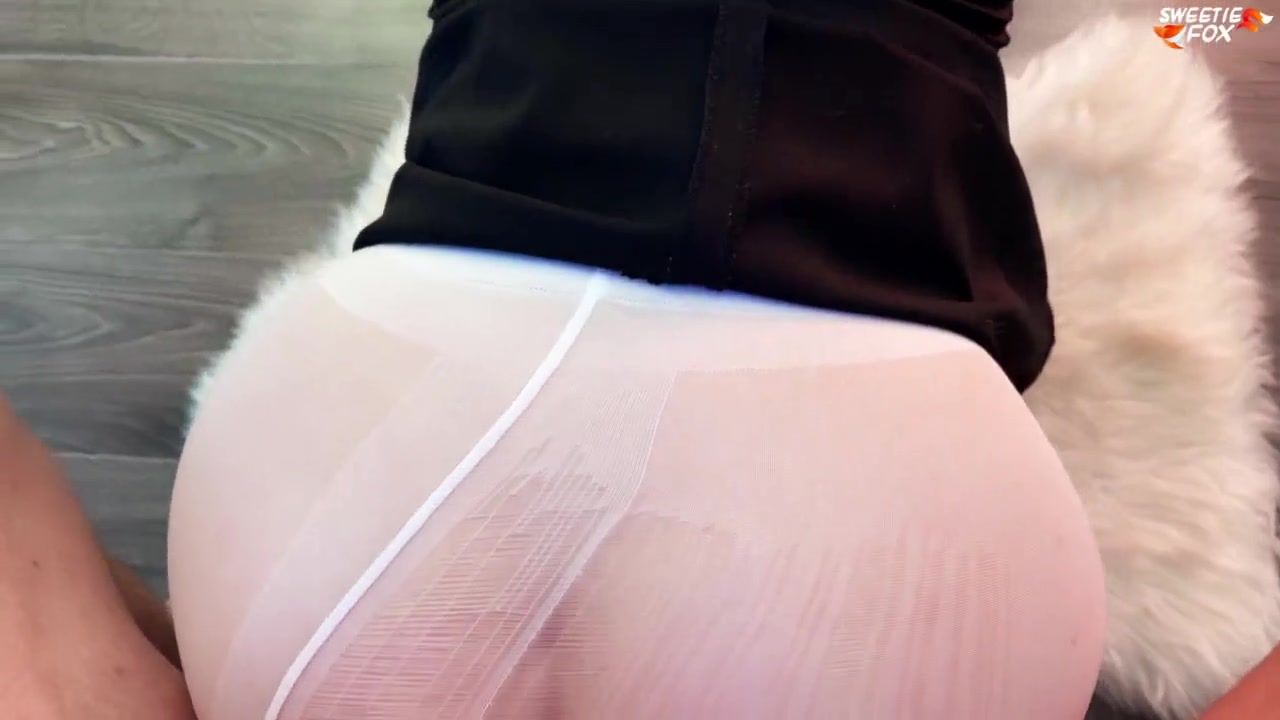 Cutie Deepthroats Neighbor Dick, Fucks In Different Poses And Gets A Cumshot On The Ass - Handjob