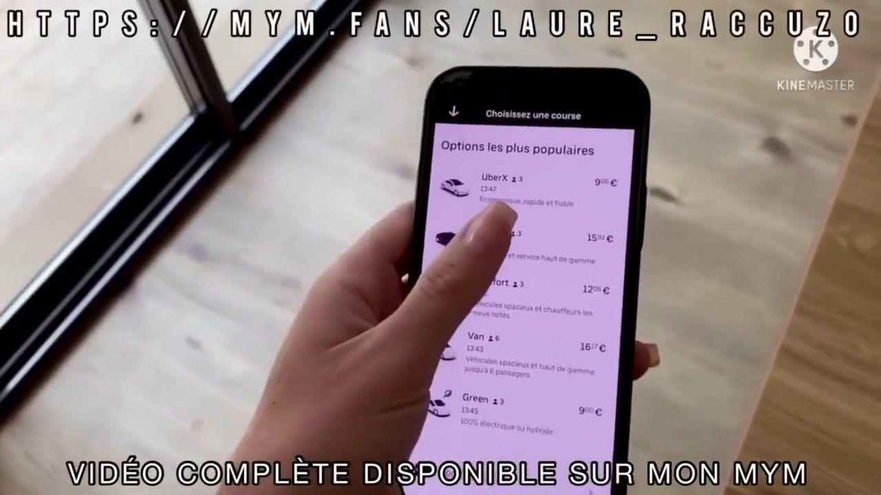 Defi Uber - Une Instagrammeuse Se Fait Demonter Par Step son Chauffeur Uber Et Recoit Une Enorme Ejac