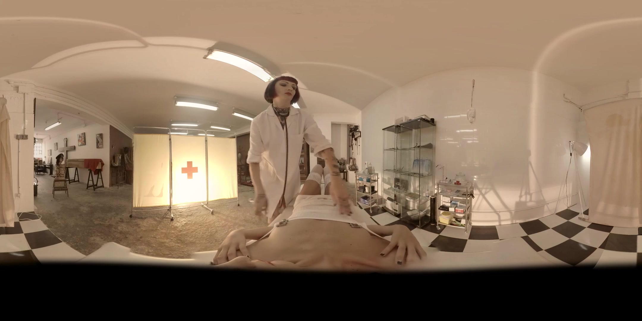 Valentina Bianco & Mistress Minerva in First-Sex Kit: Meet The Nurse - VirtualPorn360