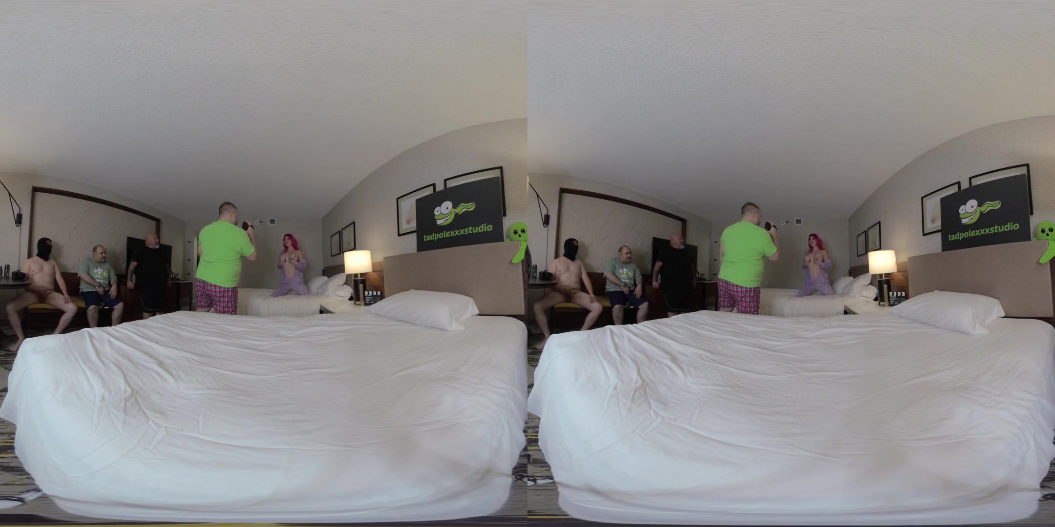 Taylor Nicole Good Morning Gangbang - Big Tits Redhead with Tattoos Fucked 3D Porn