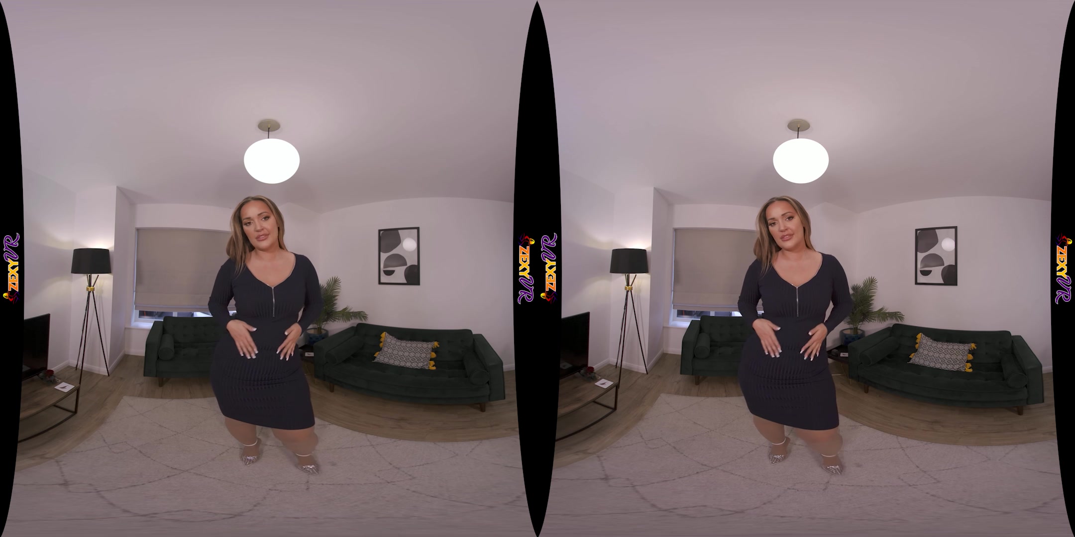 Cute & Curvy featuring Frankie L - ZexyVR