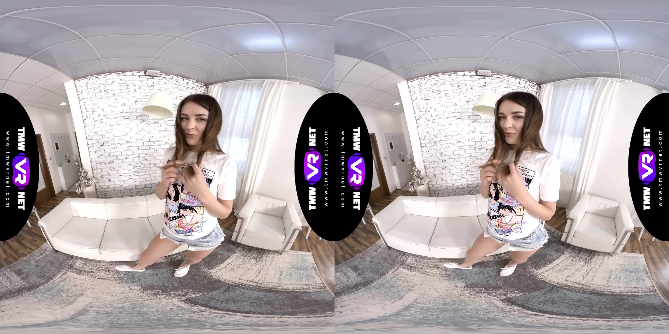Arya Stark in Goodbye shorts! Free pussy! - TmwVRNet