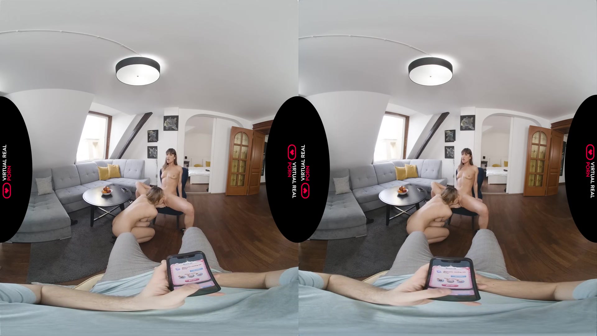 There's Always Something Fun to Do - Hot Threesome with Two Pornstars in Virtual Reality