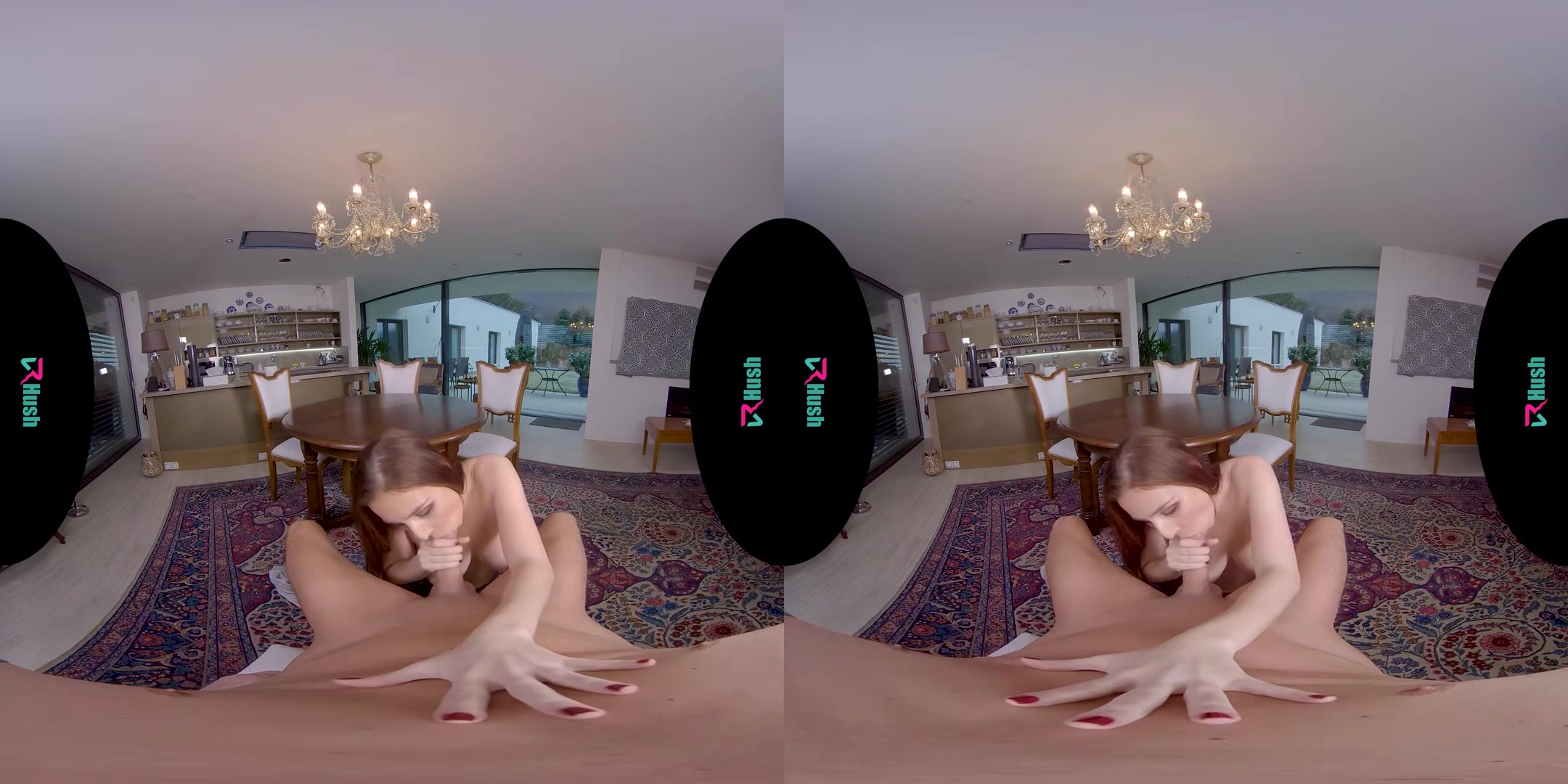 VRHUSH Antonia Sainz distracts you from watching TV