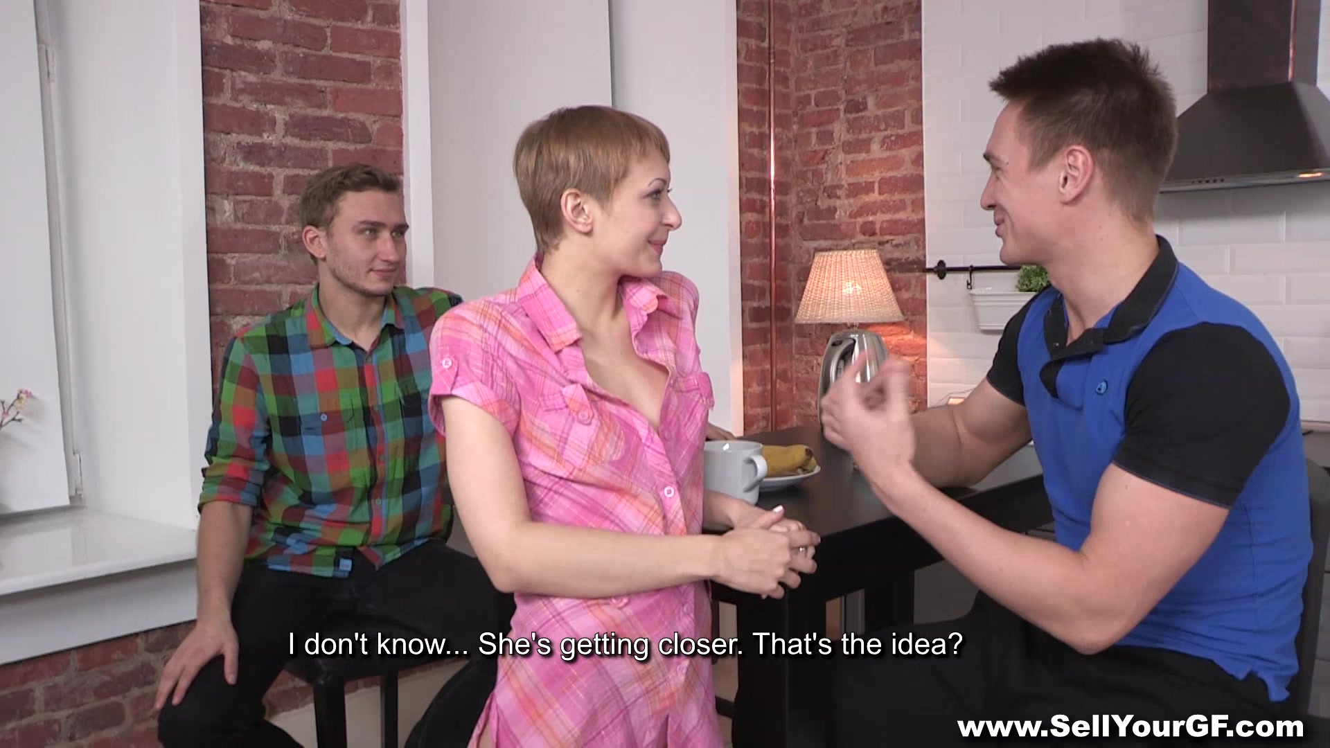 Sell Your GF - Lola Jones - Petite gal loves stranger cock