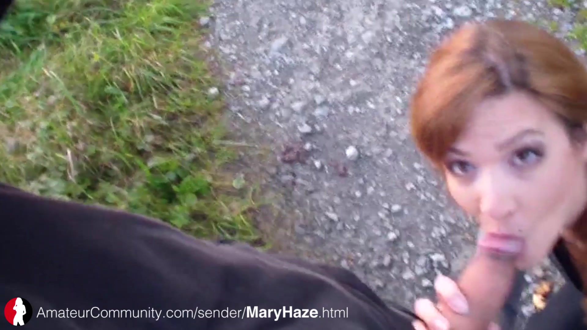 Outdoor Blowjob with Mary