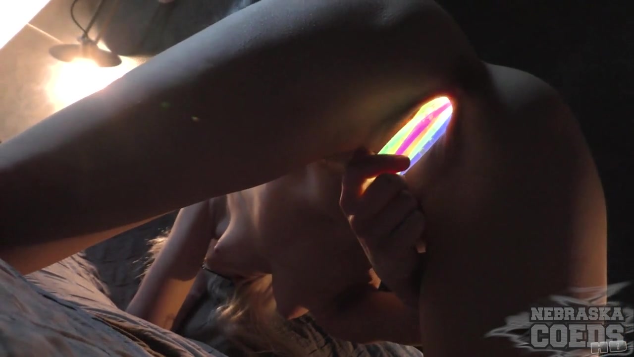 Tiny teen 18+ Samanta Stretching Her Tiny Gash With Glow Sticks - NebraskaCoeds