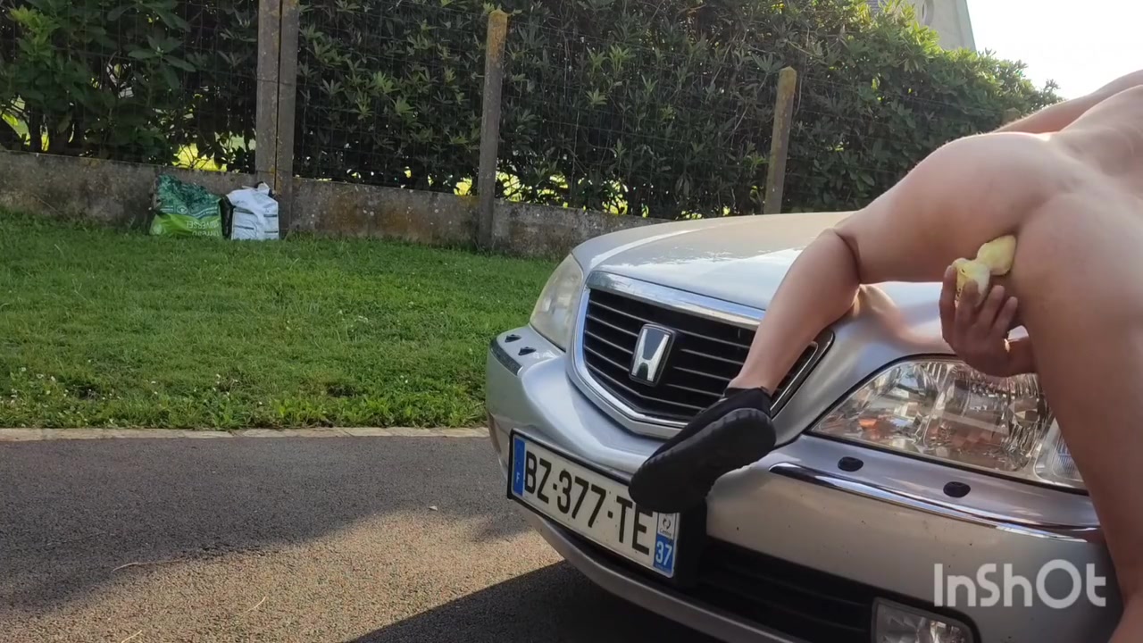 Clarabitch Play Anal Outside In Front My Neighbors Compilation