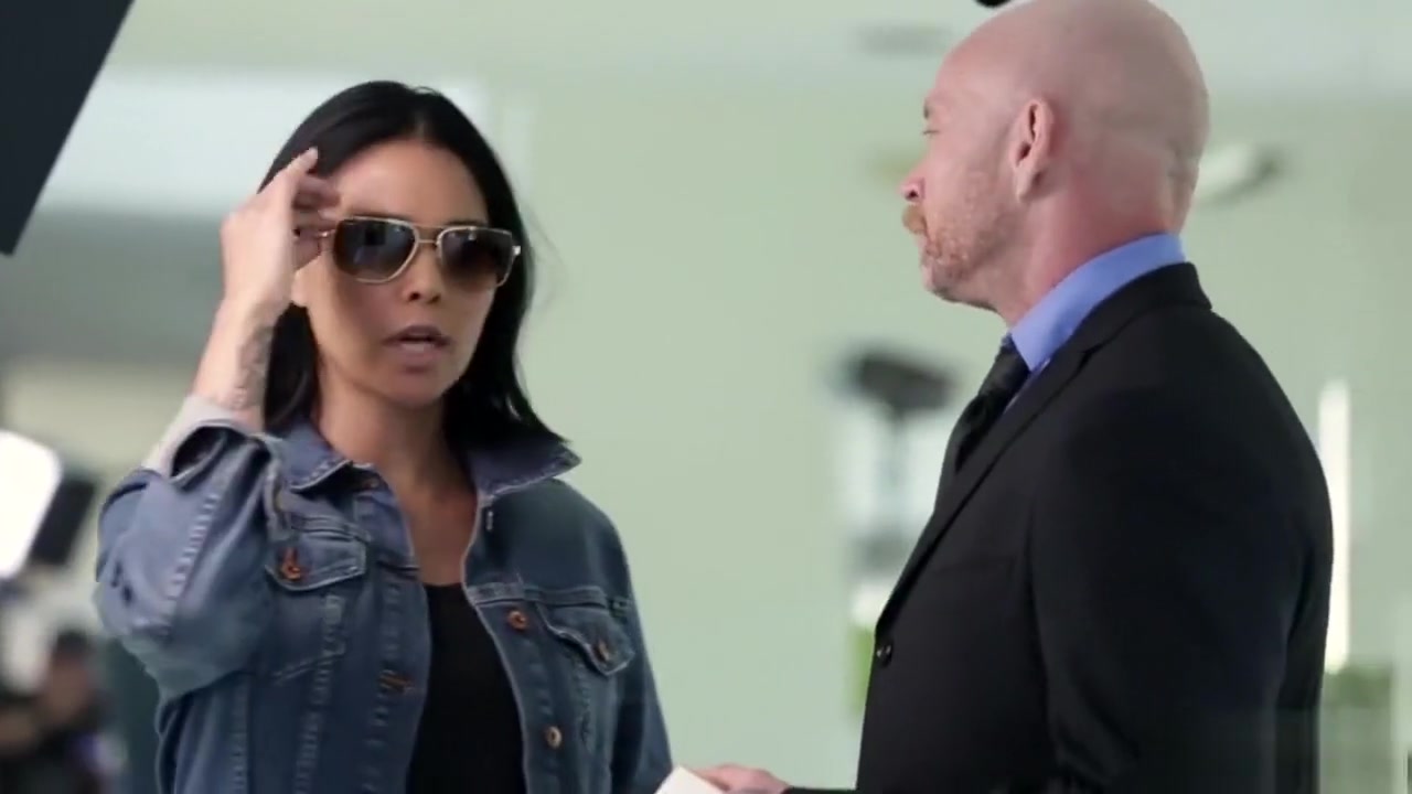 FTM Buck Angel destroys Tgirl Tori Mayes tight ass using strap on
