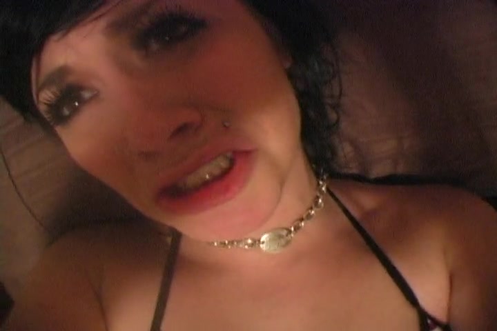 Dirty talk to the camera at home