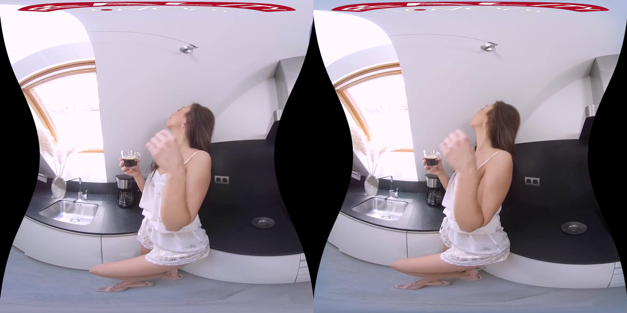 The VR Playboy Girl - In Colour; Beautiful Pornstar High Class Solo Striptease