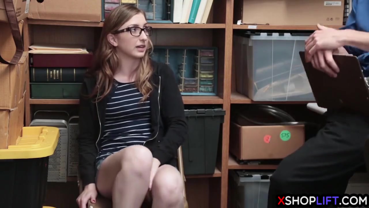 Cute Petite teen 18+ Paid With Her Pussy For Shoplifting