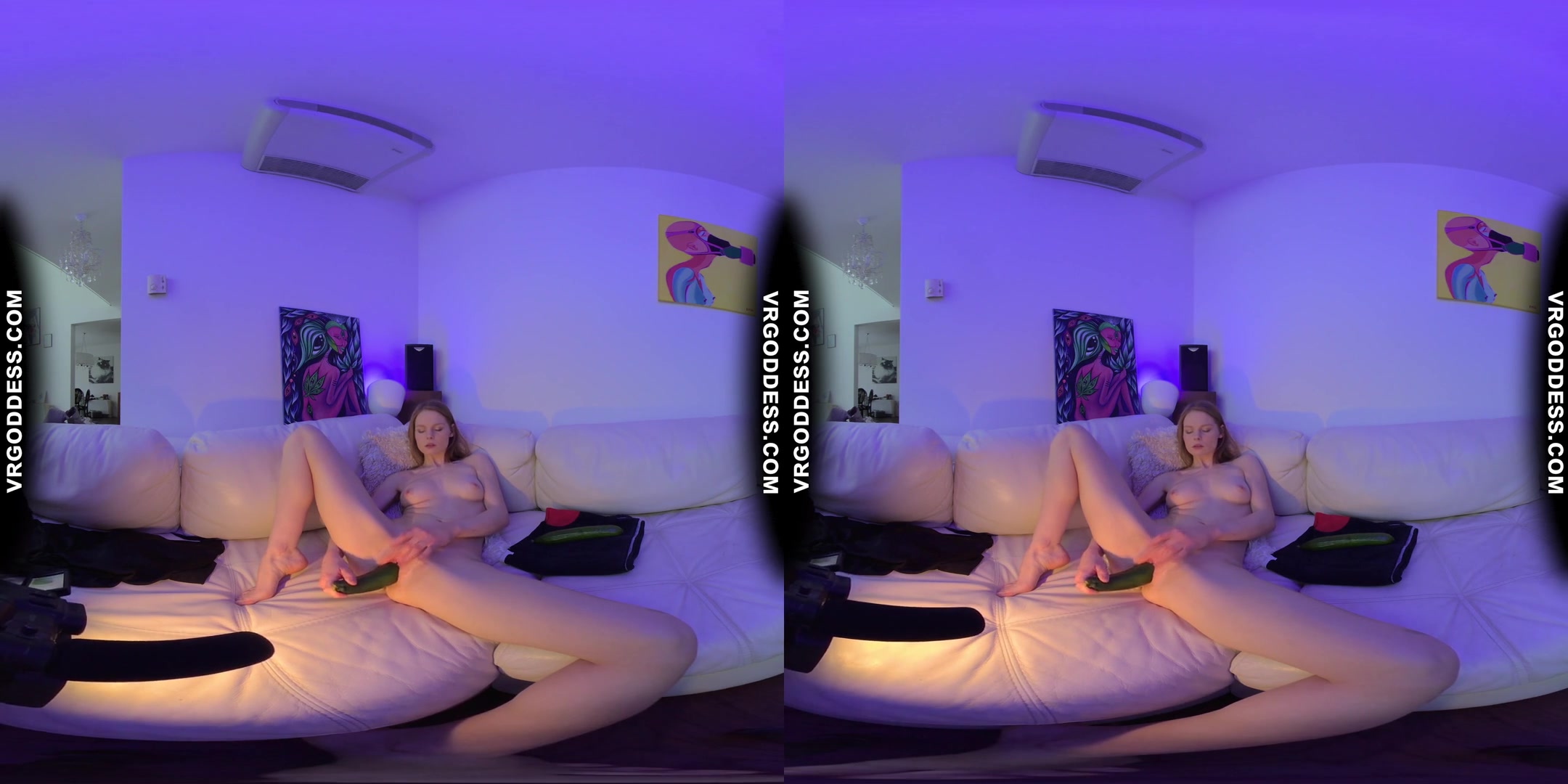 Tiny Lolly Kinky Creative Porn Big Cucumber And Zucchini Small Pink Pussy Stretch