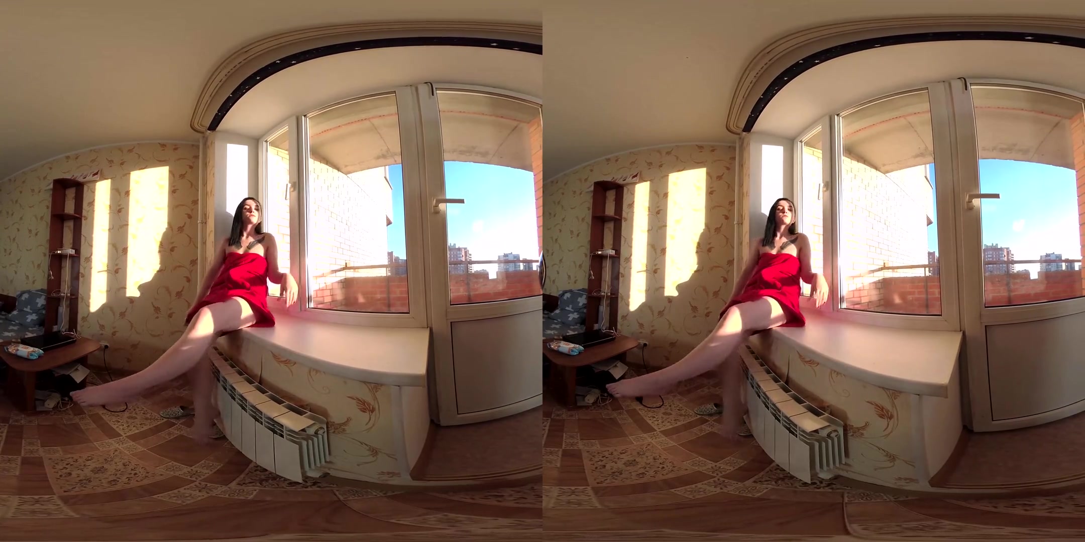 Linda in Linda Near the Window in Sunny Day - VRmodels