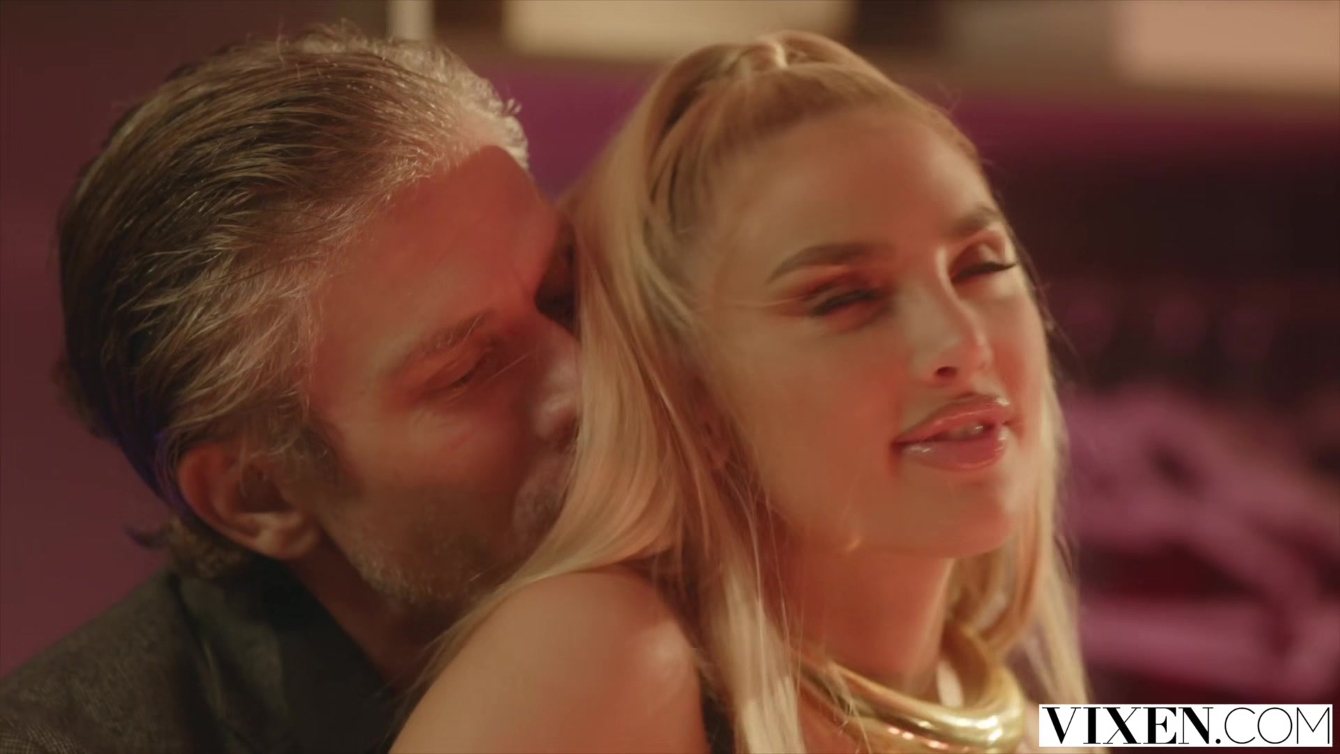 VIXEN Hot blonde bombshell Kenzie Anne seduces married man