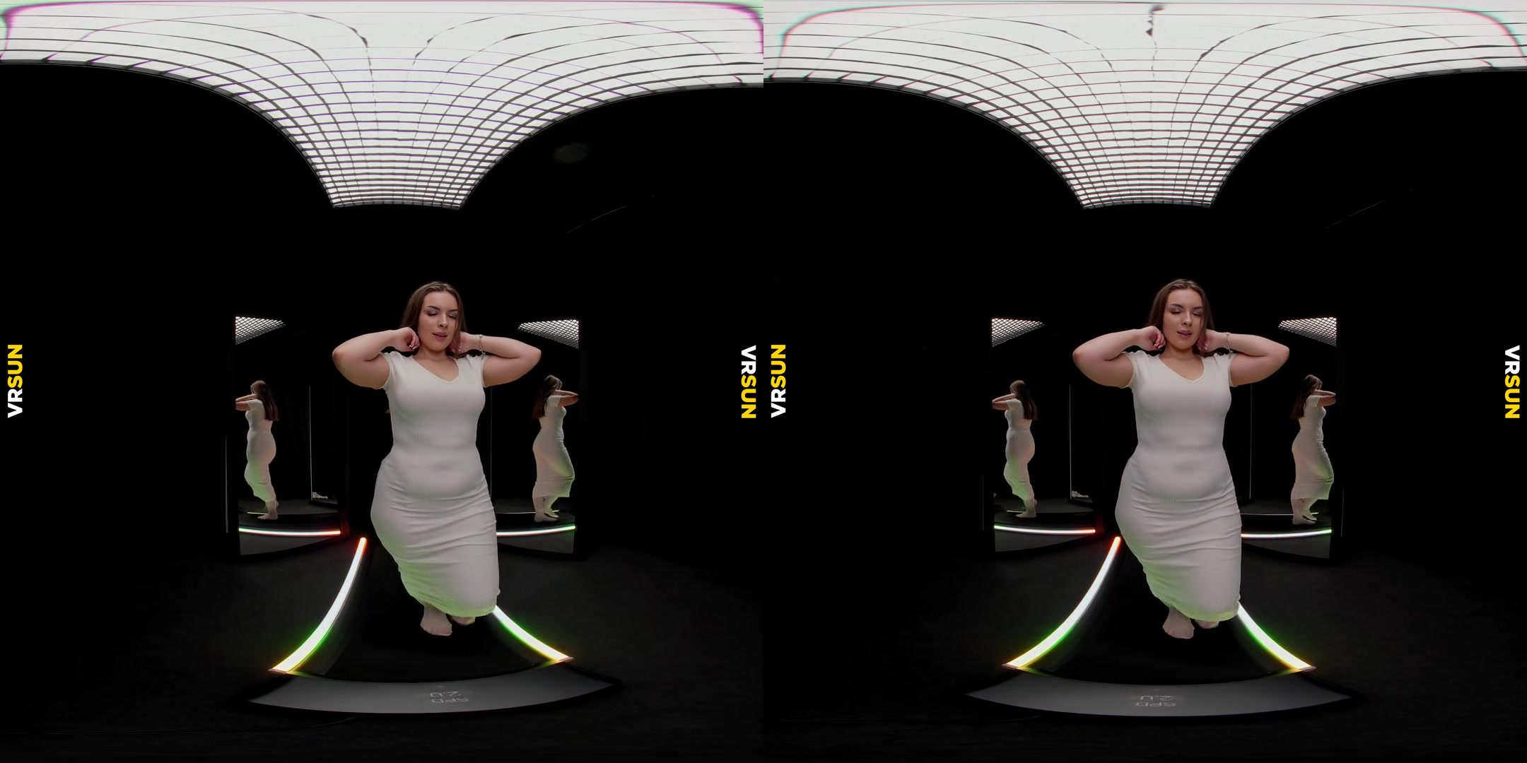 Olena's Treadmill Adventures With Slowmo