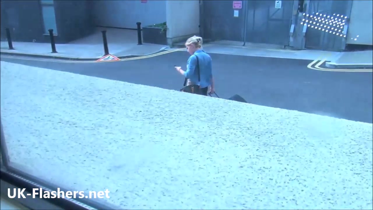 Sexy blonde flasher Axa Jays public exhibitionism and horny babes masturbation in solo fingering of naughty sweetheart