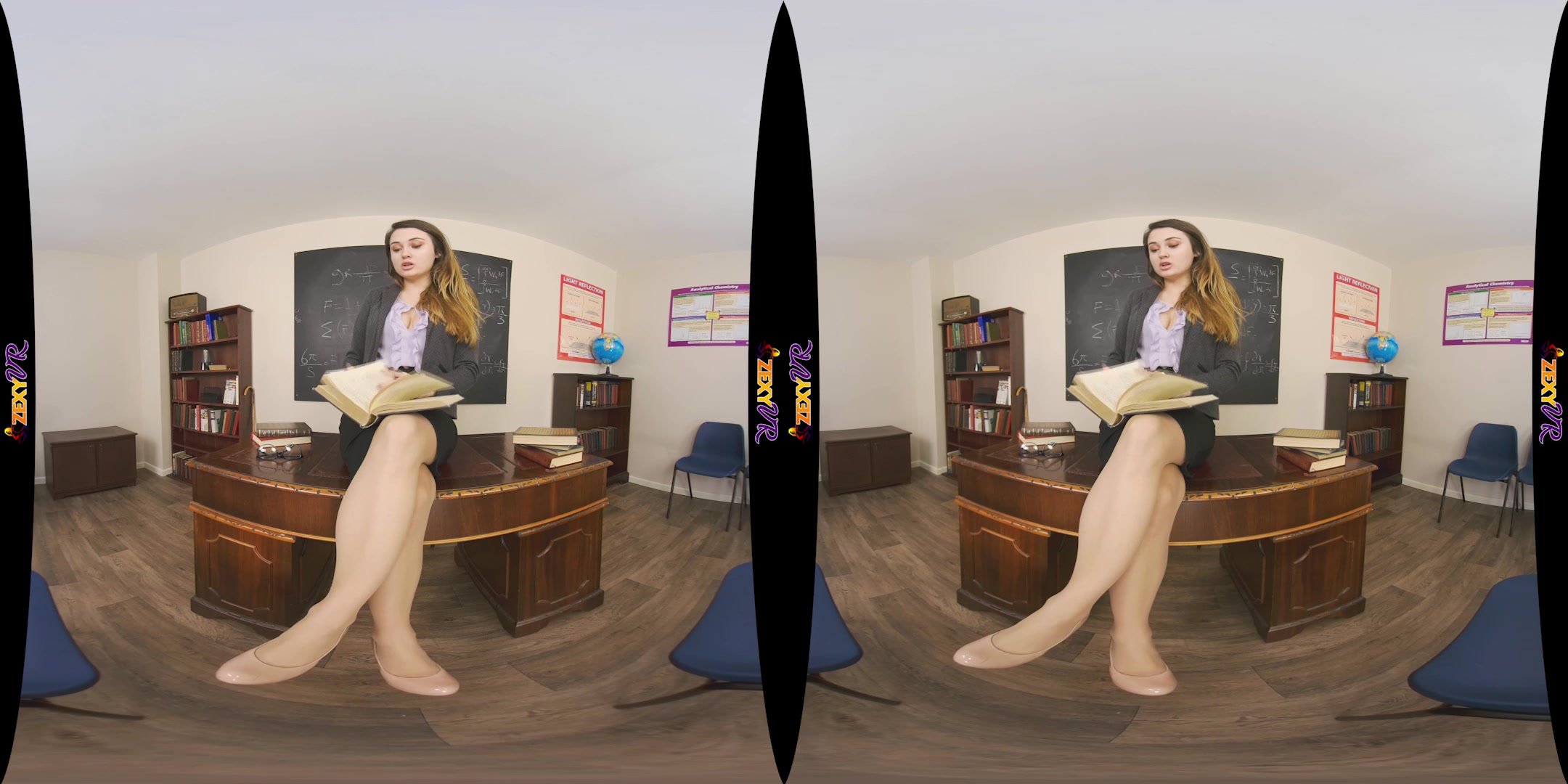 Classroom Nude featuring Gabriella - ZexyVR