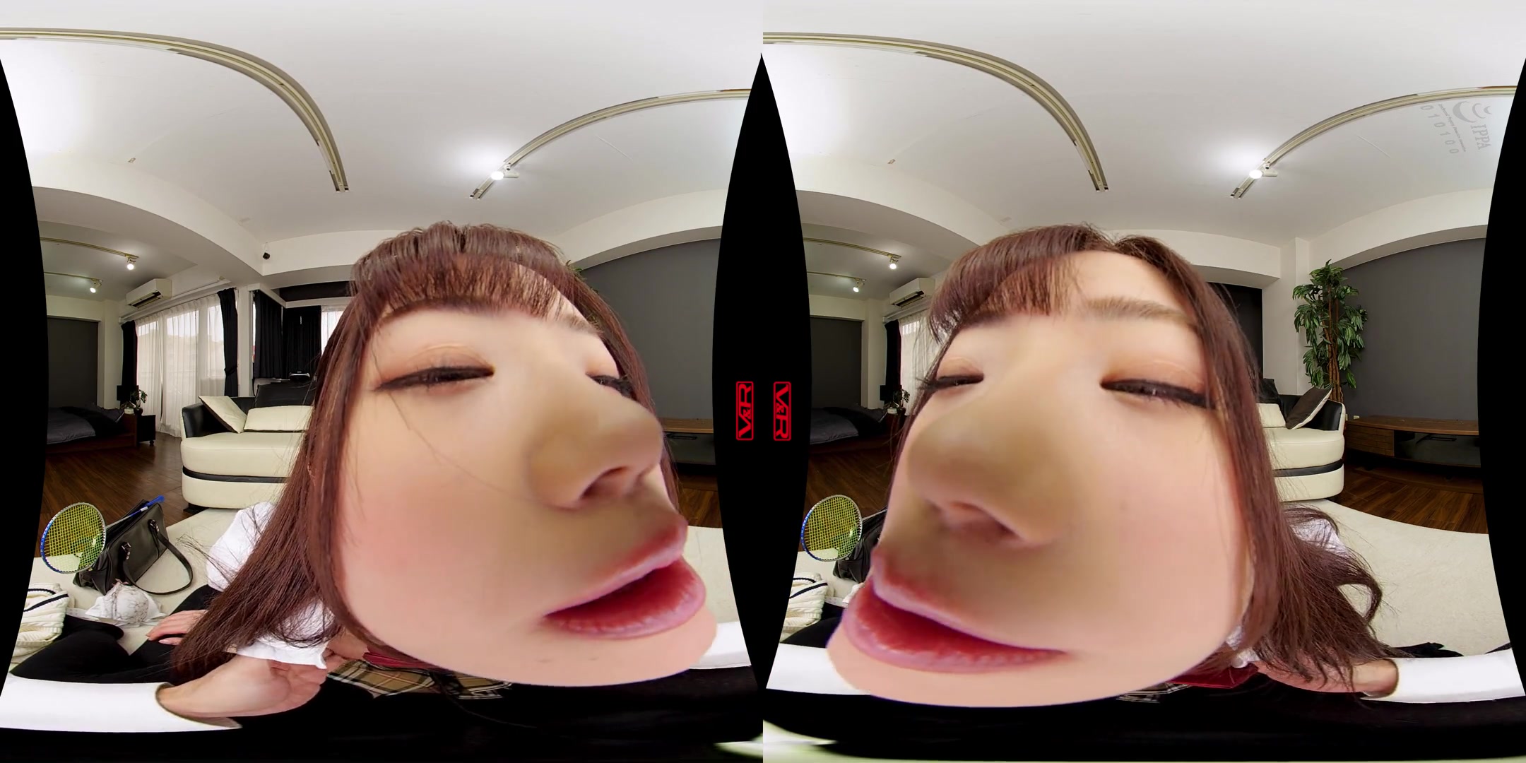 I Love My Stepbrother! Your Stepsister in a Uniform and Knee-High Socks; Taboo VR Scene with Cute JAV Idol