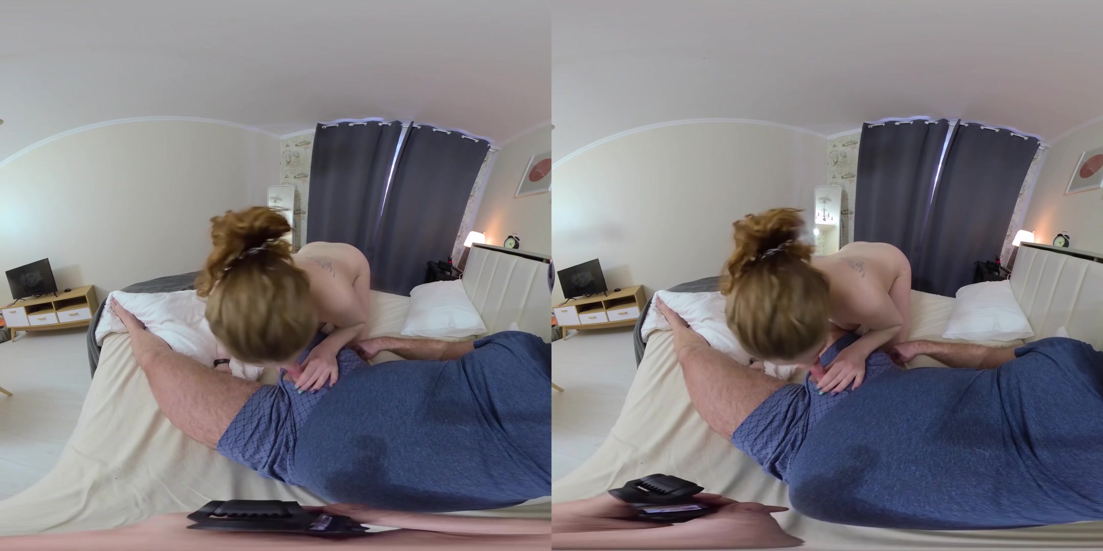 Pregnant Sandra Mea Is Visiting To Old Professor And Fucked - VRmodels