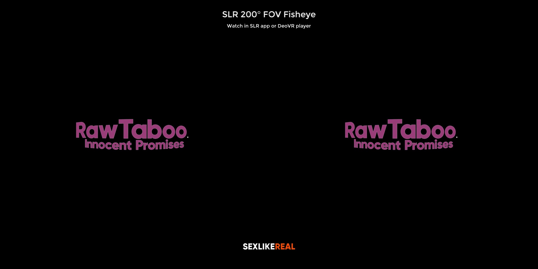 Raw Taboo, Innocent Promises - SLROriginals