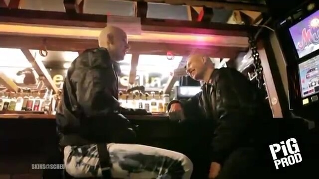 Berlin skinhead boots licking