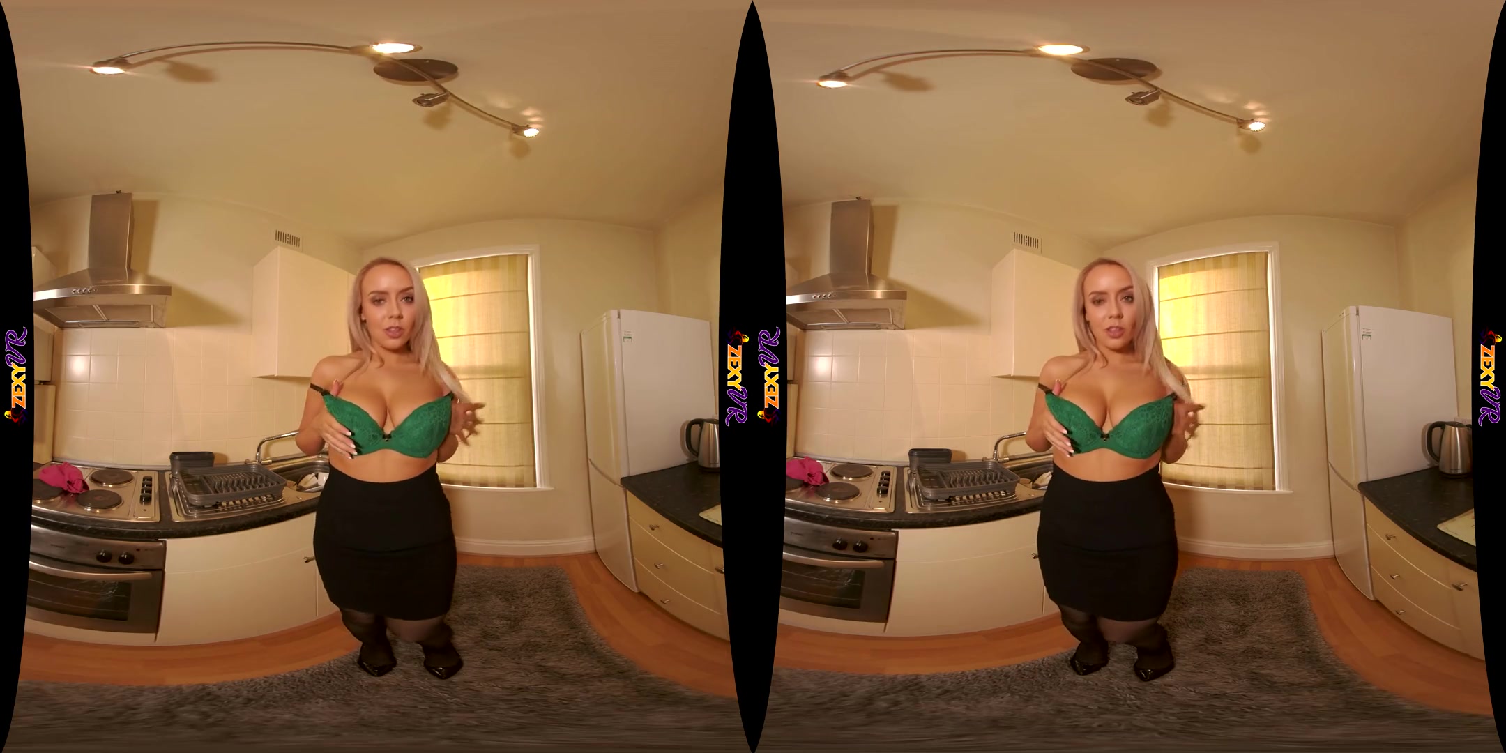 I'm Feeling Flirty - Shaved Curvy Striptease - SexLikeReal
