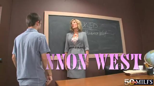 Teacher Gets A Creampie - 50PlusMilfs