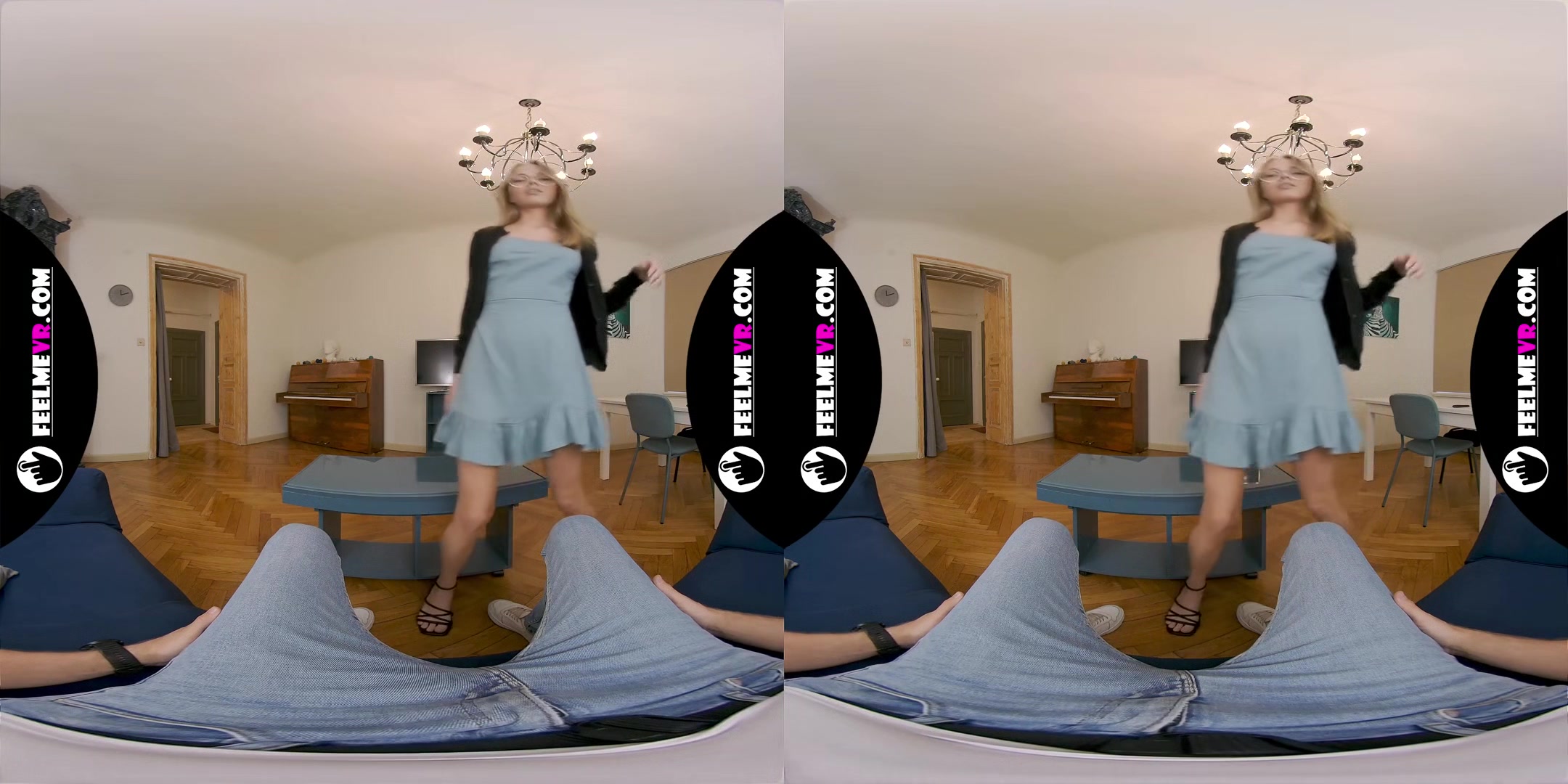 Vr Nude Lapdance With Luise Wixx