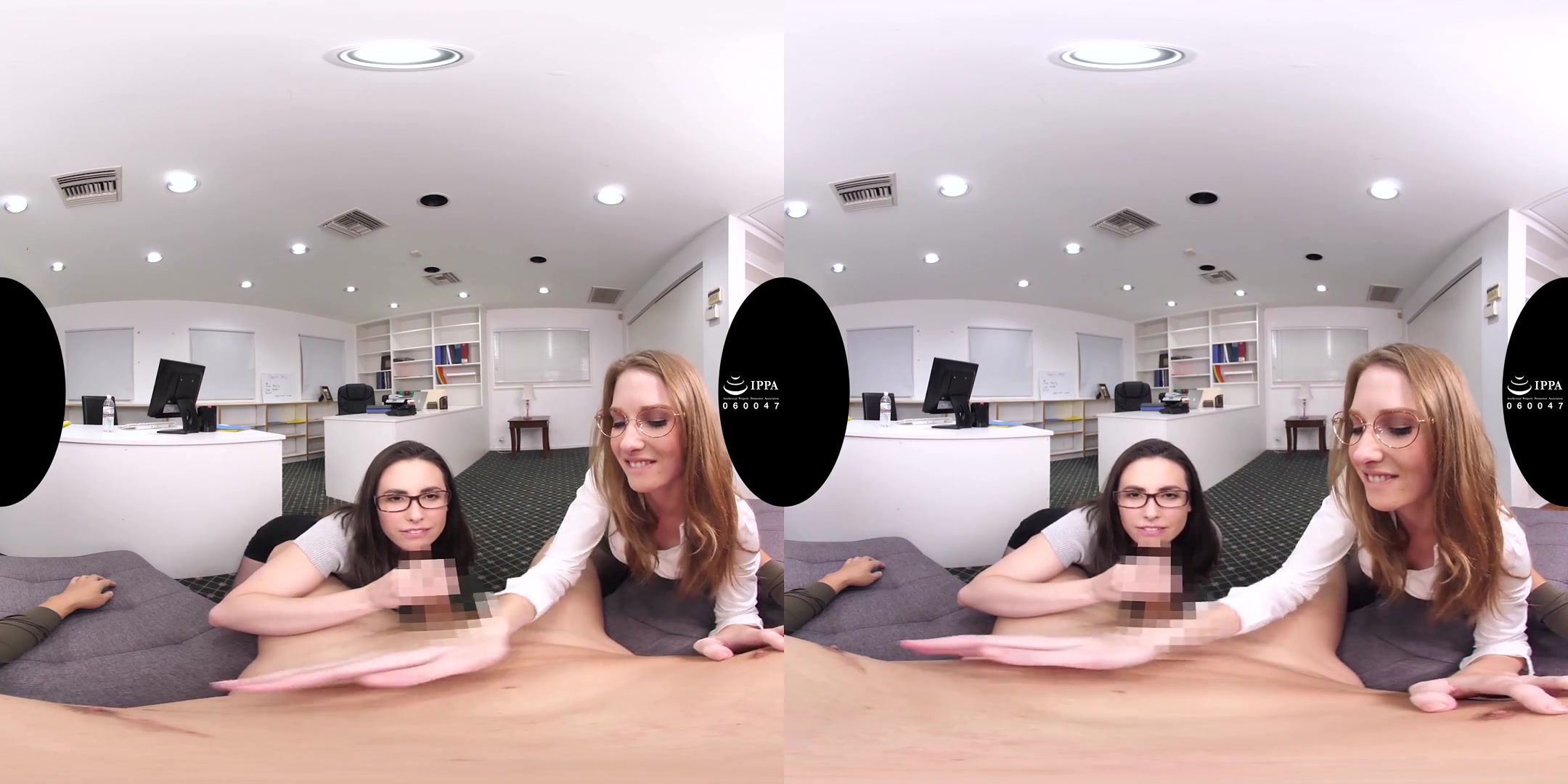Casey Calvert & Ashley Lane in Casey and Ashley LA Harem Vacation 1 - ChinChinVR