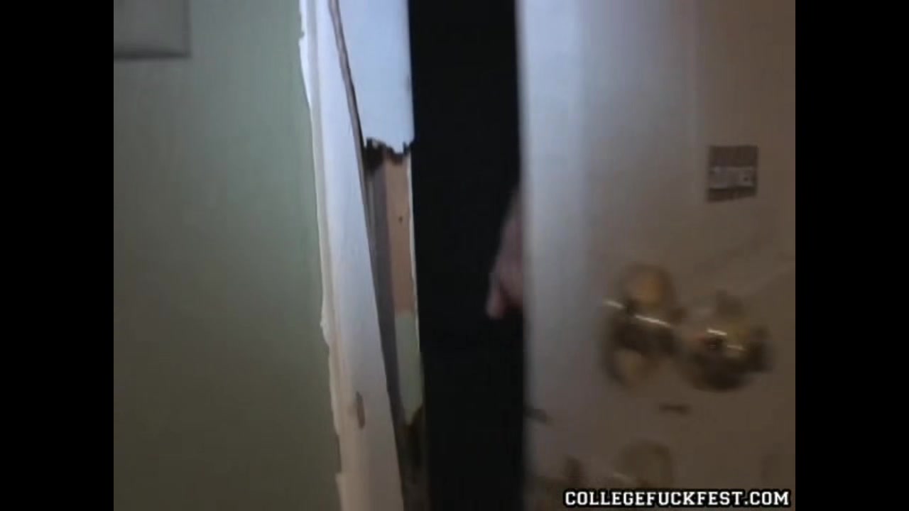 College Babe Blowjob and TitFuck in Party All Night